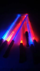 70cm Star Wars Lightsaber Toy Handle Rgb Lighting Cosplay Stage Props Red Blue Multicolor Lightsaber
