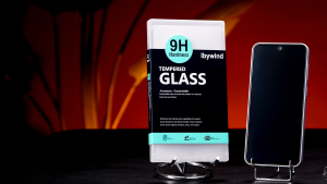 Ibywind For Samsung Galaxy A37 5G Screen Protector(Pack of 2) with 1pc Metal Lens Protector 1pc Carbon Fiber Back FIlm Easy Install Kit