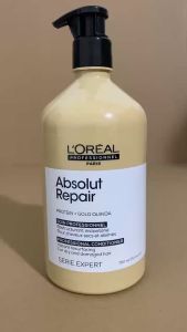 Dầu Gội Xả - Hấp Dầu - Tinh Chất Phục Hồi Tóc Chuyên Sâu Loreal Absolut Repair 750ML