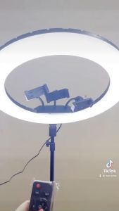 ĐÈN LIVESTREAM BÁN HÀNG CHỤP HÌNH MAKE UP LIVE STREAM SIZE 45CM. 3 KẸP- SPA88