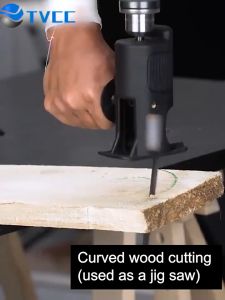 Gergaji Mesin Adapter Reciprocating Jigsaw / Tambahan Jig Saw Mesin Bor Tangan Gergaji