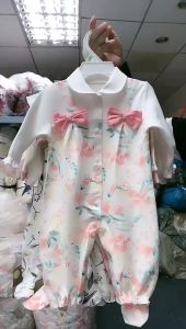 EYKids Newborn & Toddler Animal-Themed Romper with Covered Legs – Soft Cotton Bodysuit for Boys and Girls