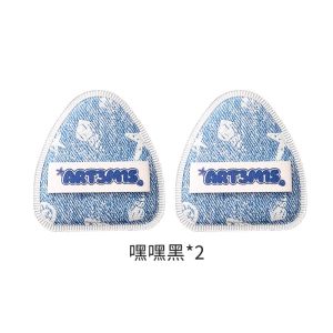 Ocean Story Series Large Foundation Sponge Wet And Dry Dual Use Soak Water Wet Black Pearl Beauty Blender Makeup Sponge