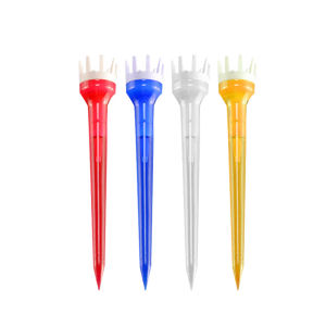 PGM GOLF | Crown-Shaped Transparent Plastic Golf Tee