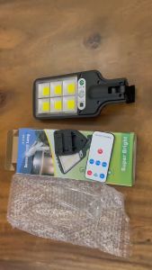 <Local Delivery> Solar LED Wall Light Remote Control Lighting Outdoor Street Light Human Sensing Garden Light
