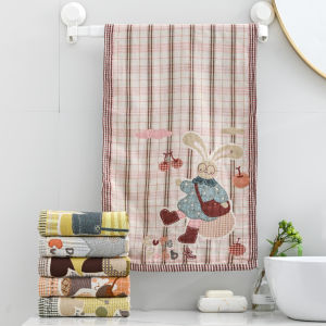 Khăn Mặt Vải Cotton Nguyên Chất Lớp Lót Bốn Lớp Dùng Tại Nhà Mềm Nhanh Khô Thấm Hút Không Rụng Lông Lớn Khăn Mặt