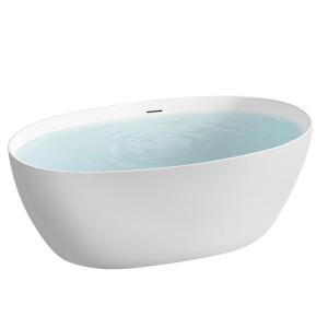 GUOGAN | Small Household Deep Soak Insulated Freestanding Bathtub