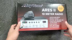 ANYTONE | Anytone ARESII 28.000-29.695MHz 40W FM AM SSB 10 Meter Mobile Radio ARES II 40W VOX Noise Reduction with Weather Alert Channels