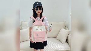 TAS RANSEL BACKPACK WANITA FASHION KOREA IMPORT 3312 ANTI AIR SEKOLAH KULIAH KERJA LAPTOP TERBARU