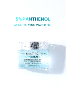 【80g】SKINTIFIC 5% Panthenol Acne Calming Water Gel with Hyaluronic Acid and Centella Asiatica for Acne-Prone Skin. Suitable for daily use. Ideal for skincare routine.
