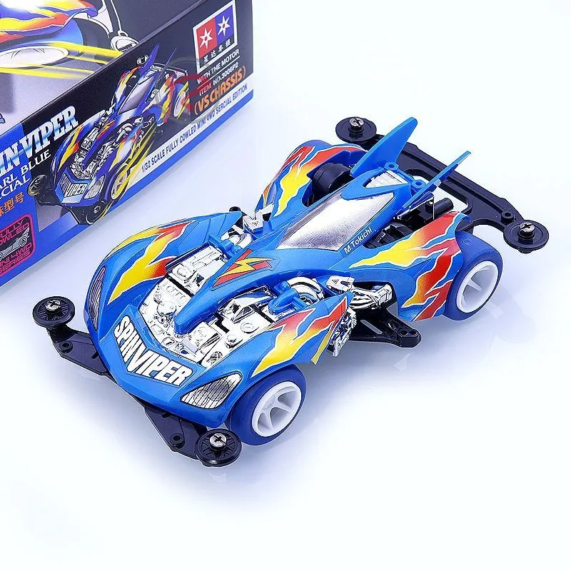 Tamiya 95329 Mini 4WD SPIN-VIPER PEARL BLUE SPECIAL (VS CHASSIS) 1/32