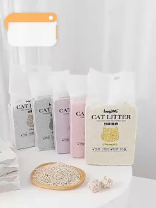 30L Tofu Cat Litter Sand Mixed Formula Food Grade Plant-Based Litter Made from Tofu Residue