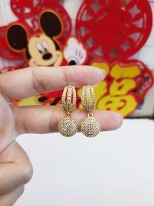 Anting Jepit Xuping Gold Mewah Xds87