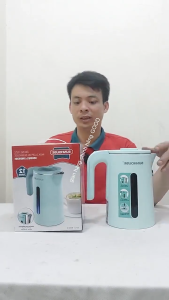 Ấm đun nước điện Sunhouse Shd1351 - 2 lớp cách nhiệt - Dung tích 1.8L - Công suất 1500W - Bảo hành 12 tháng - Hàng chính hãng