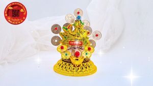 Bông tỏi thần tài cá chép hóa rồng siêu đẹp - TỎI CÁT TƯỜNG