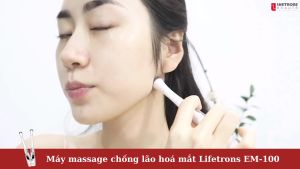 Máy massage mắt chống lão hoá Lifetrons EM-100 giảm nhăn giảm thâm và bọng mắt