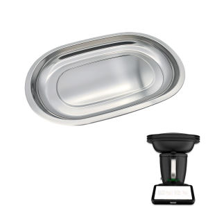 304 Stainless Steel Large Steaming Tray for Thermomix TM7 - Food Storage/BBQ/Sushi/Baking Pan Kitchen Accessory