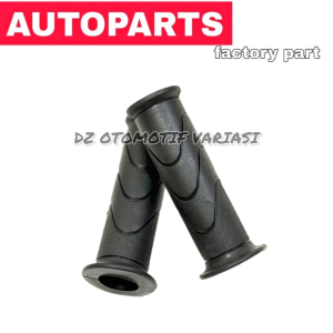 SEPASANG HANDGRIP HANDFAT STANDAR MODEL ORIGINAL HONDA UNTUK SEMUA JENIS MOTOR BAHAN LENTUR