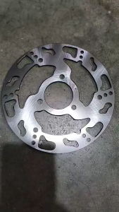 lighten disc mio soul i 125 / mio i125 / m3 3 holes silver only