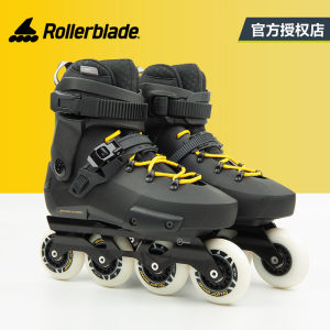 Rollerblade รองเท้าสเก็ตโรลเลอร์เบลดสำหรับผู้ใหญ่รองเท้าสเก็ตโรลเลอร์สเก็ตแบบแถวตรงรุ่นเทพธิดาจำกัดแปรงถนนลำลอง Twister EDGE
