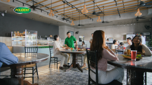 [4 Pack] POLIDENT Max Hold & Seal Denture Adhesive Up To 12-Hour Hold 5x Food Seal Barrier 70g