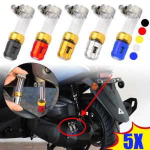 5 cái phổ Bộ lọc khí xe máy ống thoát nước CNC đầu hợp kim cắm con dấu thoát nước cắm xe tay ga phụ kiện xe máy