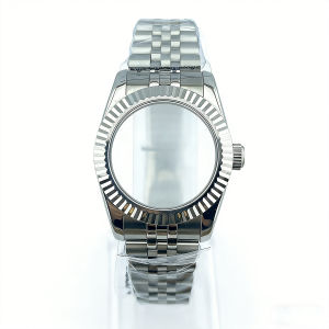 31mm NH05 Stainless Steel Watch Case High Quality Womens Case With Strap Sapphire Glass Magnified Fit ForNH05 NH06 Movement