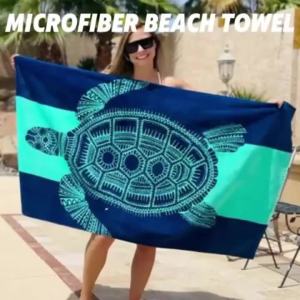 Potdemiel | Neon Stage Kpop Girl Group Print Beach Towel Quick Dry Microfiber Bath Towel Cyber Punk Idol Towels for Swimming Beach