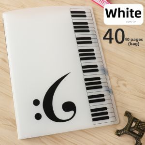 Piano Music Score File Folder A4 80 Pages