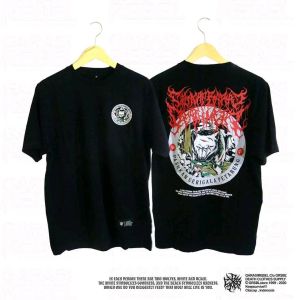 T-shrit kaos CBDM/KAOS PASUKAN SERIGALA PETARUNG/KAOS METAL