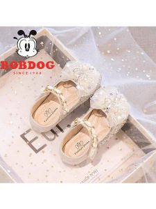 Shiny Crystal Princess Shoes Soft Bottom Leather Childrens Shoes for Girls Spring New Style Flashing Single Shoes with Dress