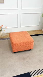 NEW*Alice Universal Size Sofa Footstool Cover Stretch Ottoman Cover Elastic Rectangular Storage Box