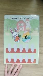 Tiny Cubs 100% Handmade/Pre-Order Educational Toddler Busy Book/Quiet Book 安静书 with Montessori Approach Early Learning - Numbers Counting