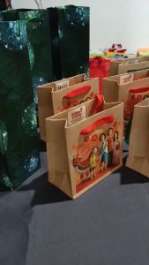 Tiny Paper bag for Christmas gift Paper bag for gift High Quality!