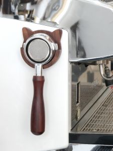 Giá Để Đồ Bằng Gỗ Tay Cầm Cà Phê Kiểu Ý Gắn Tường Bằng Gỗ Óc Chó Dễ Thương Cho Đồ Dùng Nhà Bếp Phụ Kiện Cà Phê Không Cần Đục Lỗ