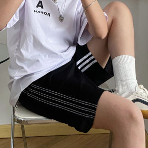 กางเกงขาสั้นทรงหลวมสไตล์อเมริกันสตรีทไซส์ใหญ่ 300 ปอนด์ กางเกงขายาวทรงหลวม 5 จุด ทรงลำลอง ทรงฤดูร้อน เทรนด์ใหม่