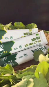 Bột Rau Má Mix Nhiều Vị Quảng Thanh Hộp 15 Tuýp x 12g