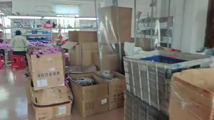 SXH  Solar Flamingo Plastic Ground Lamp One for Three LED Landscape Lamp Outdoor Courtyard Decoration Lawn Lamp