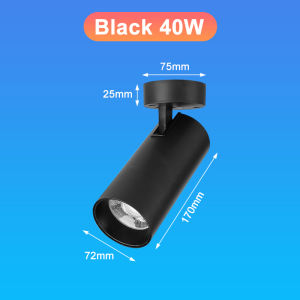 DIBILUN | Led SpotLight 220V Spot light COB Ceiling Spots Lamp Led Downlight Foldable Fixture Track Light Indoor Lighting For Kitchen Home