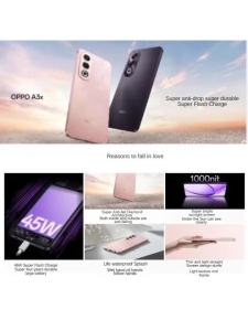 OPPO | Hot Selling 2026 OPPO A3X Unlocked Smartphone 8GB RAM 256GB ROM MediaTek Helio P35 Octa‑Core Processor 6.5 HD+ Display13MP+2MP