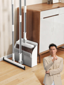 Joybos | Non-stick Hair & Floor Scraping Sweeping Set