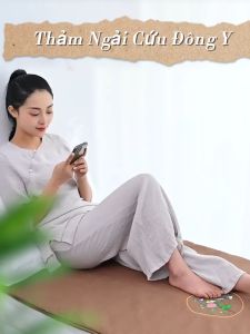 Thảm ngải cứu sưởi ấm giảm đau nhức xương khớp sử dụng trong đông y SPAMALL