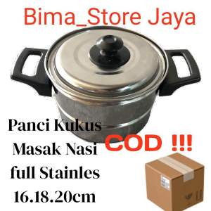 DANDANG PANCI MASAK NASI STAINLES ENTONG CAPIT