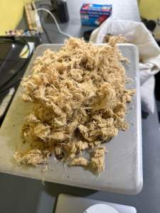 BAMBOO fiber COTTON for pillow research textiles industry