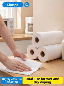 CHUSHE | Disposable Easy-Use Kitchen Cleaning Cloth Non-woven
