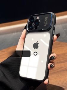 DAIMANG | second-to-second change to 18 large windows suitable for Apple 17pro mobile phone case transparent and non-yellowing new iphone16promax integrated camera key all-inclusive anti-fall 15 14 air