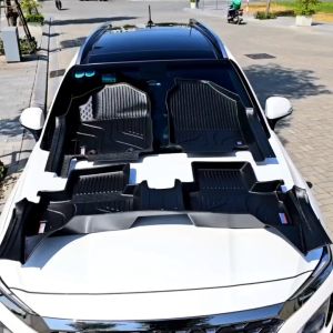 Thảm lót sàn MAXXCAR cho xe TOYOTA YARIS CROSS 2023+ nhựa TPE đúc nguyên khối 5D tràn viền cao cấp