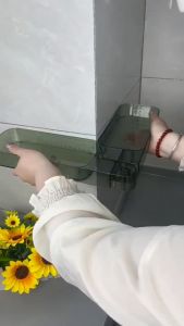 **BEST SELLING** 2025 NEW U Shaped Rotating Storage Corner Shelf U Shape Rotating Corner Shelf Multifunctional Wall-Mounted U Shaped Storage Shelf Suitable for Bathroom Living Room Kitchen (Pink) 星钻转角置物架