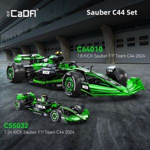 CaDA | F1 Sauber C44 Building Block Car Model Educational Toy for Boys
