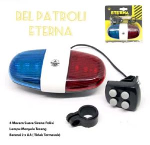 BEL PATROLI /BEL KLAKSON SIRINE SEPEDA ANAK